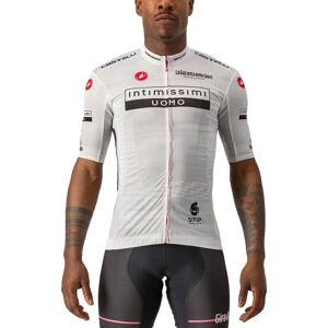 Castelli GIRO D'ITALIA Maglia Bianca 2023 Short Sleeve Jersey, for men, size 3XL, Bike shirt, Cycling gear