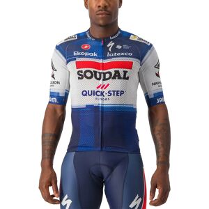 Castelli SOUDAL QUICK-STEP Short SLeeve Jersey Climber's 3.1 2023 Short Sleeve Jersey, for men, size L, Cycling shirt, Cycle clothing
