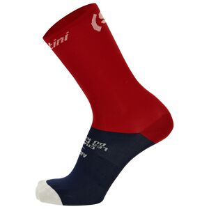 Santini TOUR DE FRANCE Aigle-Châtel 2022 Cycling Socks, for men, size XL, MTB socks, Cycling clothes