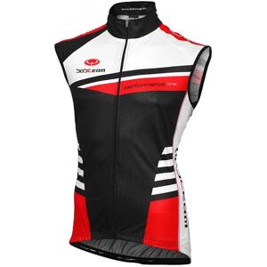 Cycling vest, BOBTEAM Performance Line III black-white Wind Vest, for men, size S, Bike gear