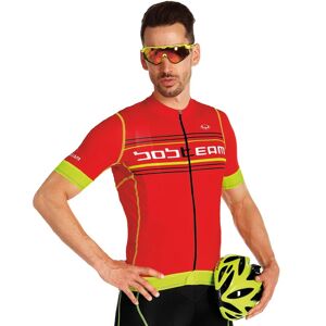 Cycling jersey, BOBTEAM Scatto Short Sleeve Jersey, for men, size XL, Cycle clothing