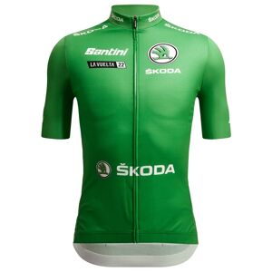 Santini LA VUELTA Short Sleeve Jersey 2022 Best Sprinter, for men, size 2XL, Cycle shirt, Bike gear