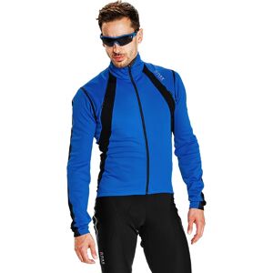 GORE WEAR Oxygen GWS Winter Jacket, blue-black Thermal Jacket, for men, size M, Cycle jacket, Cycling clothing