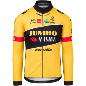 AGU TEAM JUMBO-VISMA 2022 Long Sleeve Jersey, for men, size 3XL, Bike shirt, Cycling gear