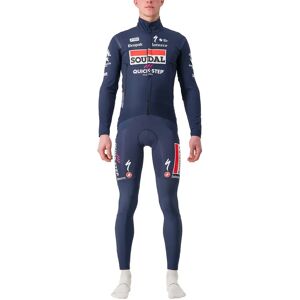 Castelli SOUDAL QUICK-STEP Perfetto RoS 2 23 Set (winter jacket + cycling tights) Set (2 pieces), for men