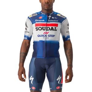 Castelli SOUDAL QUICK-STEP Aero Race 6.1 2023 Set (cycling jersey + cycling shorts) Set (2 pieces), for men, Cycling clothing
