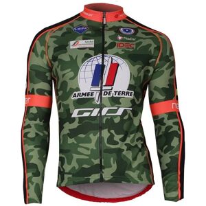 Nalini ARMÉE DE TERRE Long Sleeve Jersey, for men, size L, Cycling shirt, Cycle clothing