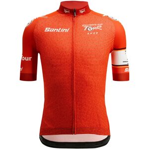 Santini DEUTSCHLAND TOUR 2022 General Leader Short Sleeve Jersey, for men, size XL, Bike Jersey, Cycle gear