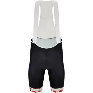 Santini TOUR DE FRANCE Race GPM Leader 2024 Bib Shorts, for men, size 2XL, Cycle trousers, Cycle gear