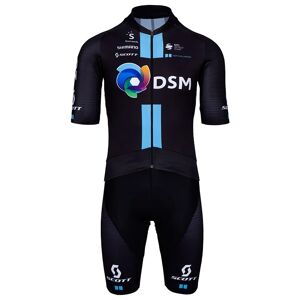 Bioracer TEAM DSM Aero Pro Team 2021 Set (cycling jersey + cycling shorts), for men, Cycling clothing