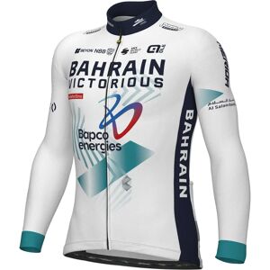 Alé BAHRAIN - VICTORIOUS 2024 Long Sleeve Jersey, for men, size L, Cycling shirt, Cycle clothing