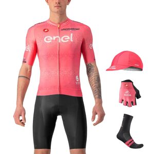 Castelli GIRO D'ITALIA Maglia Rosa Race 22 Maxi-Set (5 pieces) Maxi Set (5 pieces), for men, Cycling clothing