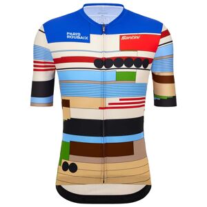 SANTINI Paris-Roubaix 2024 Short Sleeve Jersey, for men, size S, Cycling jersey, Cycling clothing