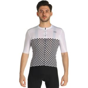 SPORTFUL Checkmate Short Sleeve Jersey Short Sleeve Jersey, for men, size 2XL, Cycling jersey, Cycle clothing