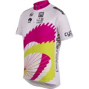 Santini TOUR DOWN UNDER Ochre YOUNG LEADER 2015 Short Sleeve Jersey, for men, size S, Cycling jersey, Cycling clothing