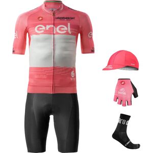 Castelli GIRO D'ITALIA Maglia Rosa Race 23 Maxi-Set (5 pieces) Maxi Set (5 pieces), for men, Cycling clothing