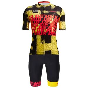 SANTINI La Flèche Wallonne 2023 Set (cycling jersey + cycling shorts) Set (2 pieces), for men, Cycling clothing