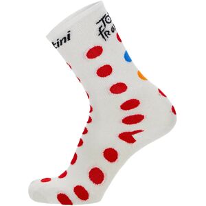 Santini TOUR DE FRANCE 2023 Cycling Socks, for men, size XS-S