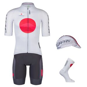 Q36.5 JAPANESE NATIONAL TEAM Maxi-Set (4 pieces), for men, Cycling clothing