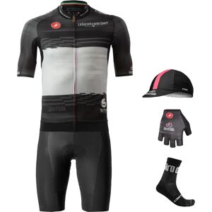 Castelli GIRO D'ITALIA Maglia Nera Race 23 Maxi-Set (5 pieces) Maxi Set (5 pieces), for men, Cycling clothing