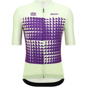 SANTINI Liège Bastogne Liège 2024 Short Sleeve Jersey, for men, size S, Cycling jersey, Cycling clothing