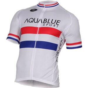 Vermarc AQUA BLUE SPORT British Champion 2017 Short Sleeve Jersey, for men, size S, Cycling jersey, Cycling clothing