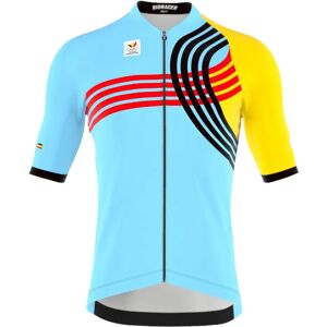 Bioracer BELGIAN NATIONAL TEAM Olympic Edt. 2024 Short Sleeve Jersey, for men, size L, Cycling shirt, Cycle clothing