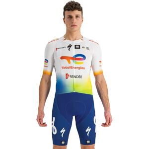 Sportful TEAM TOTALENERGIES Pro Bomber 2023 Set (cycling jersey + cycling shorts) Set (2 pieces), for men, Cycling clothing