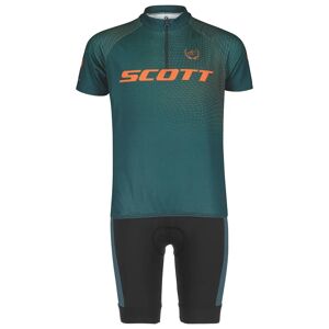 SCOTT RC Pro Children's Kit (cycling jersey + cycling shorts) Kids Set (2 pieces), Kids cycling clothing