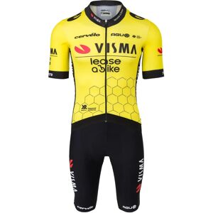 AGU Visma Lease a Bike Race 2024 Set (cycling jersey + cycling shorts) Set (2 pieces), for men, Cycling clothing