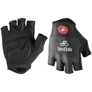 Castelli GIRO D'ITALIA Nero 2022 Cycling Gloves, for men, size S, Cycling gloves, Cycling clothing