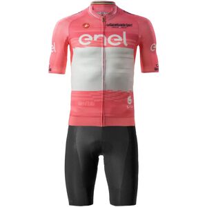 Castelli GIRO D'ITALIA Maglia Rosa Race 2023 Set (cycling jersey + cycling shorts) Set (2 pieces), for men, Cycling clothing