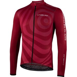 NALINI Coffee Long Sleeve Jersey Long Sleeve Jersey, for men, size 2XL, Cycling jersey, Cycle clothing