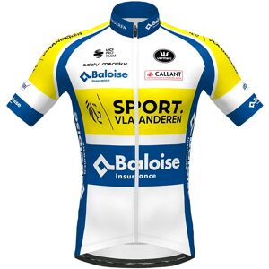 Vermarc SPORT VLAANDEREN-BALOISEE 2021 Short Sleeve Jersey, for men, size 2XL, Cycle shirt, Bike gear