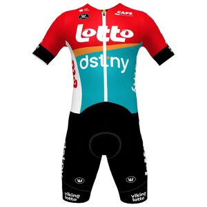 Vermarc LOTTO DSTNY PRR 2023 Race Bodysuit, for men, size XL, Cycling body, Bike gear