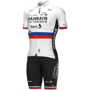 Alé BAHRAIN - VICTORIOUS Slovenian Champion 2022 Set (cycling jersey + cycling shorts), for men, Cycling clothing