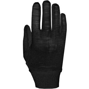 Roeckl Merino black Liner Gloves, for men, size S, Cycling gloves, Cycling clothing