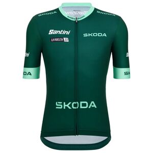 Santini LA VUELTA Short Sleeve Jersey 2023 Best Sprinter, for men, size XL, Bike Jersey, Cycle gear