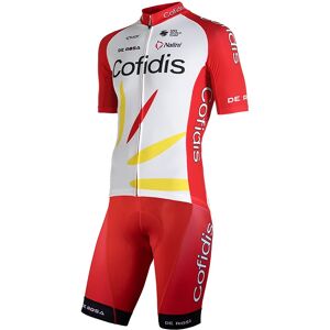 Nalini COFIDIS 2021 Set (cycling jersey + cycling shorts), for men, Cycling clothing