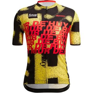 SANTINI La Flèche Wallonne 2023 Short Sleeve Jersey, for men, size 3XL, Bike shirt, Cycling gear