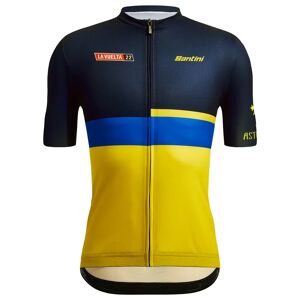 Santini LA VUELTA Asturias 2022 Short Sleeve Jersey, for men, size S, Cycling jersey, Cycling clothing