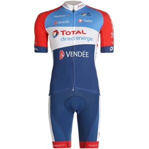 Nalini TEAM TOTAL DIRECT ENERGIE 2021 Set (cycling jersey + cycling shorts), for men, Cycling clothing