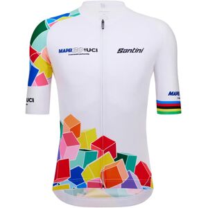 Santini UCI WORLD CHAMPIONSHIP GLASGOW Mapei 2023 Short Sleeve Jersey, for men, size XL, Bike Jersey, Cycle gear