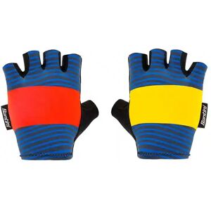 SANTINI Vincenzo Nibali 2021 Cycling Gloves, for men, size S, Cycling gloves, Cycling clothing