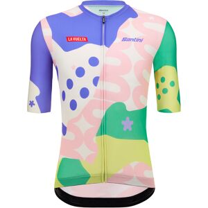 Santini LA VUELTA Madrid KM Cero 2023 Short Sleeve Jersey, for men, size 2XL, Cycle shirt, Bike gear