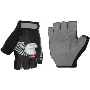 CARRERA JEANS Muggio black Cycling Gloves, for men, size S, Cycling gloves, Cycling clothing