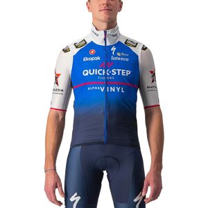 Castelli QUICK-STEP ALPHA VINYL 2022 Wind Vest, for men, size 2XL, Bike vest, Cycling gear