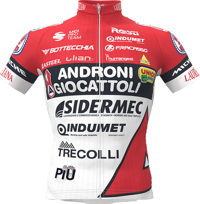 Rosti ANDRONI GIOCATTOLI - SIDERMEC 2021 Short Sleeve Jersey Short Sleeve Jersey, for men, size M, Cycle jersey, Cycling clothing