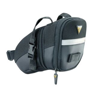 TOPEAK Strap Aero Wedge Pack Medium Bag Saddle, Bike accessories  - black