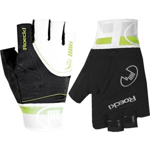 ROECKL Bergamo black-white-lime Cycling Gloves, for men, size 7,5, MTB gloves, MTB clothing